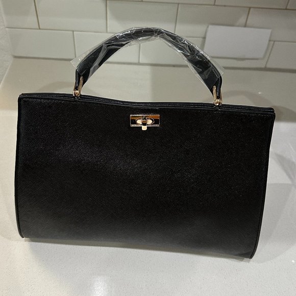 VANESSA WILLIAMS Posh Satchel with Crossbody Strap - Picture 1 of 9